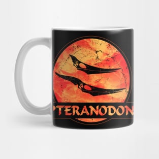 Pteranodon fossil skull Mug